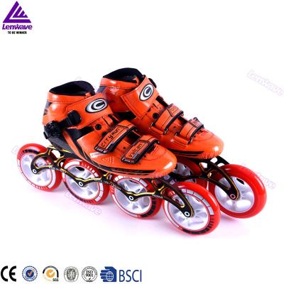 China Carbon with other Lenwave brand professional full carbon speed roller skates for sale