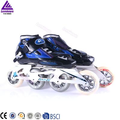 China Lenwave brand high quality carbon force cnc fram speed roller skates for sale