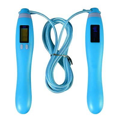 China Inside the Most Powerful Professional Training Cordless Smart Jumping Rope Wire Functions Steel Jump Rope for sale