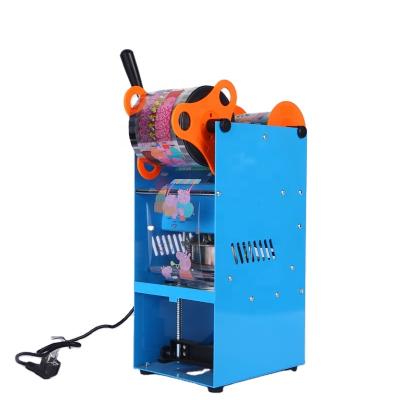 China Milk cup sealing machine new product moisture proof hot sale customized paper cup sealing machine for sale