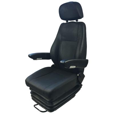 China S802 Construction Equipment Seats Leather Heavy Equipment Replacement Seats for sale