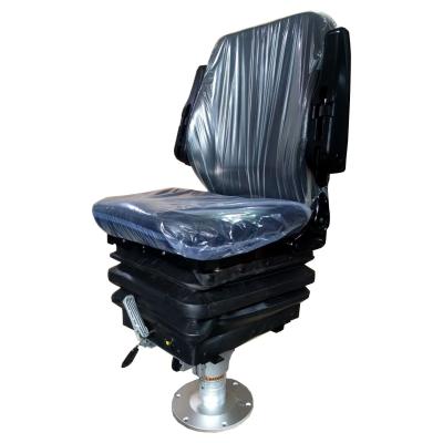 China M801 Grammer Mechanical Suspension Seat Leather Boat Seats Universal Yacht Seats for sale