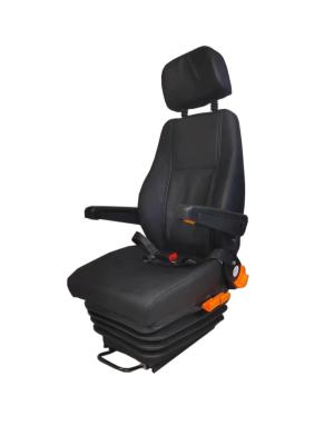 China Customized Static Operator Seat Black Construction Equipment Seats for sale