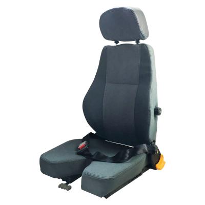 China Asiento de grúa de tipo simple con soporte lumbar mecánico en venta