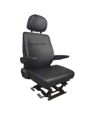 China Mining Construction Seat Black PU 960mm-1020mm Driving Seats for sale