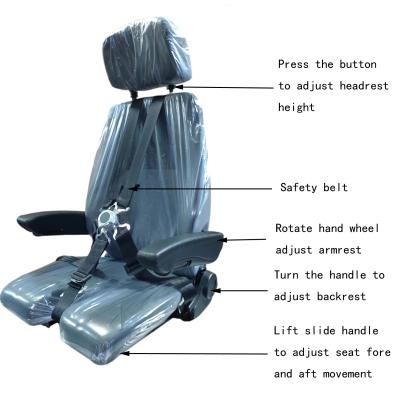 China Simple Type Seat For Bridge Tower Crane Aircraft Model Teaching Seat for sale