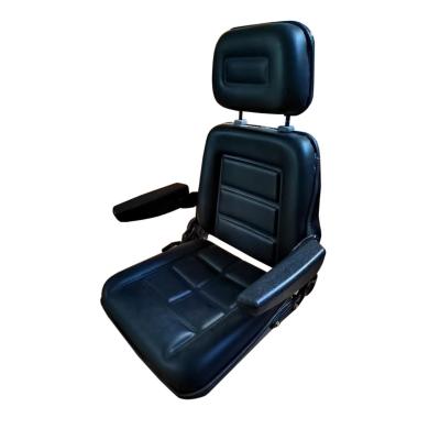 China 400mm Or 360mm Backrest Forklift Seat Replacement Tractor Seat With Armrest for sale