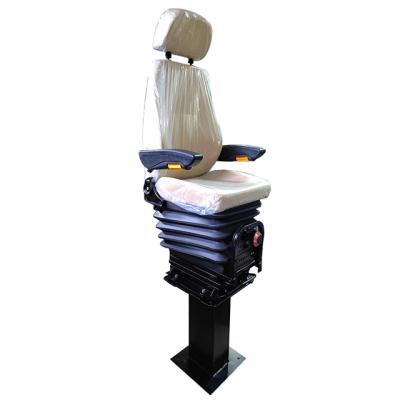 China Patrol Boat Mechanical Suspension Seat White Marine Suspension Seats for sale