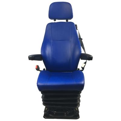 China Asiento de conductor de ambulancia de rotación azul Asiento de conductor de vehículo de transporte médico en venta