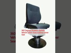  360 Degrees Rotation Railway Vehicle Driver Seats Subway Driver Seat