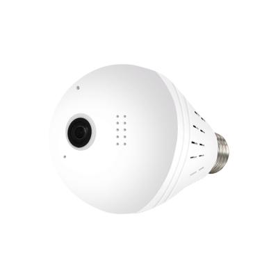 China WiFi Vandal Proof Panoramic Camera Hidden Bulb 360 Degree Camera Bulb Light Spy Camera for sale