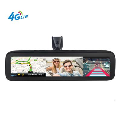 China 1080P DVR recording 4 ways wifi 4 cams disk 4G dash cam DVR with wifi hotspot monitor 360 panoramic view GPS remote Android 9.0 for sale