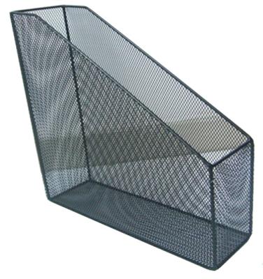 China Hot Sale Metal Manufacturer Office Metal Mesh Holder Rack Collection Holder Magazine Rack for sale