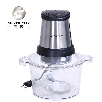 China Commercial Electric Hotel 3l Motor Glass Material Mincer High Speed ​​Chopper for sale