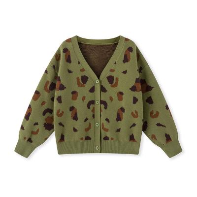 China 2021 Custom OEM and ODM Children's Sweater Children's Knitwear Knitwear Cardigan Children's Clothing Kid Long Wears for sale