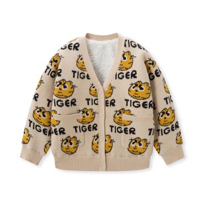 China 2022 Kids Sweater Sleeve Knitwear Children's Knitwear Cardigan Kids Clothes Customized OEM & ODM Anti-Shrink Long Wear Kids Winter Clothes for sale