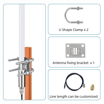 China 868mhz 9dbi 8dbi 4dbi Bobcat Rak Nebra HNT Helium Hotspot Indoor Outdoor Fiberglass Omni Lora Antenna Kits for sale