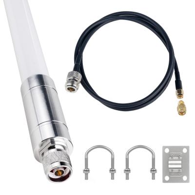 Chine mineur Outdoor Fiberglass Lora Antenna Kits 868mhz de point névralgique d'hélium de 12Dbi 8dbi 5.8dbi à gain élevé à vendre