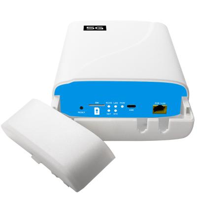 China Беспроводной маршрутизатор 5G LTE CPE с шифрованием WPA - PSK / WPA2 - PSK и 1000Mbp WiFi for sale