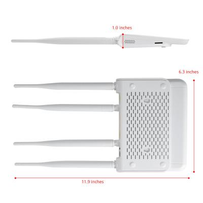 China Snelheid 300 Mbps Transmissie snelheid 5G Outdoor CPE IPv4/IPv6 Netwerkprotocollen 5G LTE Router Stabiele verbinding Te koop