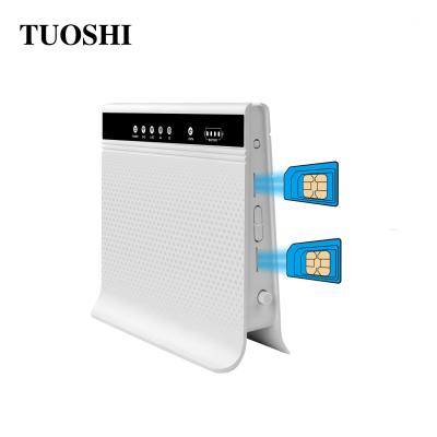 China O CPE duplo 5.8G 1200Mbps de Sim Card Wireless do porto da antena de SMA destravou o router de 4G Wifi à venda