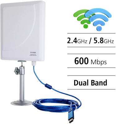 중국 5GHz 이중 대역 야외 와이파이 안테나, FCC 와이파이 네트워크 부스터 안테나 판매용