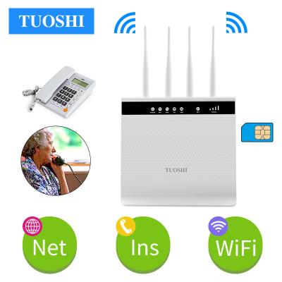 China MTK Chipset LTE Router Volte met RJ11-Antennes van de Haven4x5dbi de Hoge Aanwinst Te koop