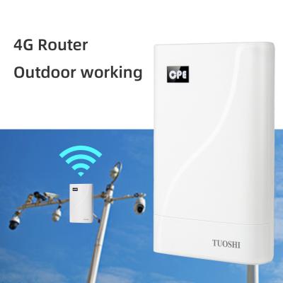 Chine Routeur extérieur de CPE CAT4 de 4G LTE avec l'adaptateur de POE à vendre