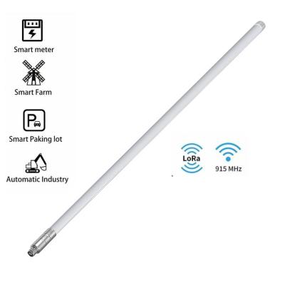 China 8dBi Long Range 915MHz Fiberglass LoRa Gateway Antenna For Helium RAK Hotspot HNT Miner for sale