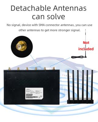 중국 IOT 2.4G 5.8G 1200Mbps 이중 대역 무선 CPE 공업적 등급 SIM 카드 3g 4g 5g 와이파이 라우터 판매용