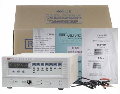 China RK2512N DC Resistance Tester Low Ground Resistance Tester 100mA 10mA 1mA 100uA RK2512N for sale