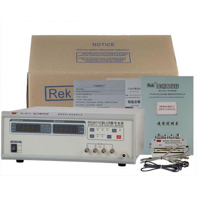 China REK RK2811C Digital Residual Voltage Meter Capacitance, Resistance and Inductance Detector Accuracy 0.25% RK2811C for sale