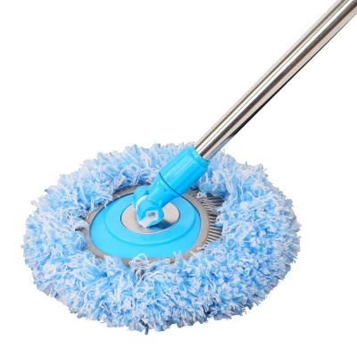 China 360 viable household wet and dry double-sided removable broom rotating applicable hall and toilet cleaning window glass for sale