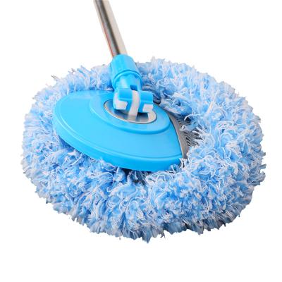 China Viable Cheap Microfiber Wet Dry Wall Cleaning Round Foldable Speed ​​Mop Window Glass Field Handheld Mops for sale