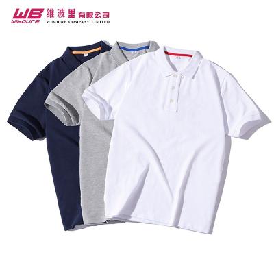 China Small MOQ Fashion New Arrival Manufacturers Promotion Logo Printing 100% Cotton Anti Shrink Shorts Sleeves Men Polo T-shirt for sale