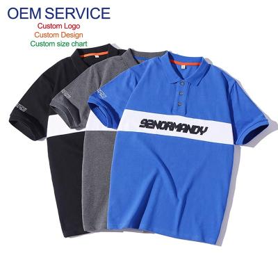 China 2019 Wholesale Performance Anti-Shrink Sport Super Soft Sport Anti-Shrink Small Moq Service Cotton OEM Golf Polo Shirt 2019 For Men for sale