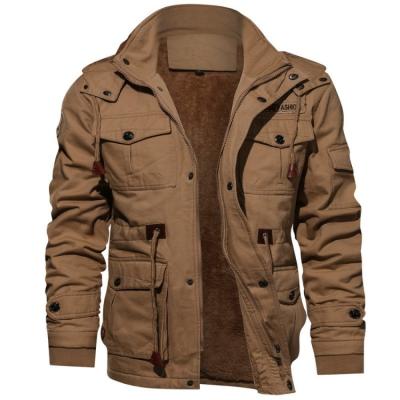 China 2021 High Quality Mens Fleece Jacket Breathable Mens Military Tactical Jacket Winter Plus Size Jackets For Men for sale