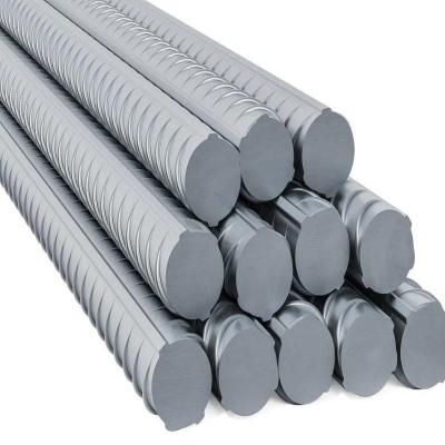 China Construction support Hot-Rolled Ribbed HRB400 Steel Bars Threaded Deformed steel bars for sale