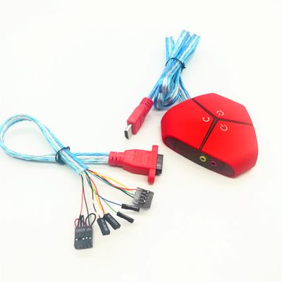 China Best Selling Desktop Computer Computer Accessories Used Computer Controlled Power Switch With HDD Reset Button for sale