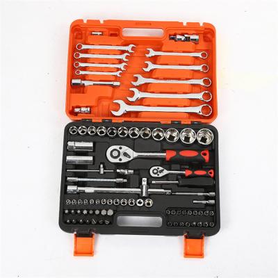 China Factory Supply OEM Factory Supply 82pcs Ratchet Wrench Socket Set Auto Repair or Auto Repair Home Use Direct for sale