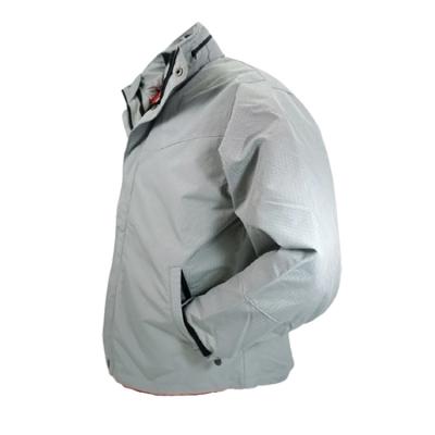 China Breathable Soft Shell Fleece Waterproof Two Ways Mens Winter Detachable Hooded Jacket for sale