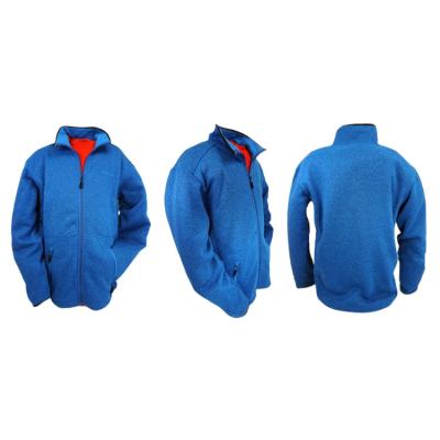 China Fashion Men Jacket Fleece Zipper Breathable Winter Fleece Pullover for sale