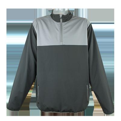 China Breathable 96% Polyester 4% Spandex Warm Up Jacket Men for sale