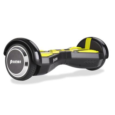 China 2022 Wholesale Unisex Gold Electric Balance Scooter Smart Hover Board With Lights for sale