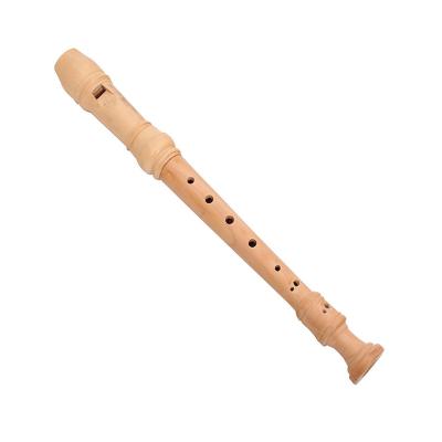 China Wooden Factory Kids Toy Traditional Flute Cheap Chinese Educational Wooden Flute for sale