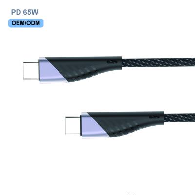 China MP3/MP4 Player Dataroda OEM ODMN Metal Nylon Braided Fast Charger 60W type c to type c cable 10 meter usb c cable for sale