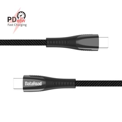 China Dataroad 2m 3A 60w Wholesale Nylon Braided Fast Charging Phone Cable type usb c fast charging c cable 2m 3A 60w for sale