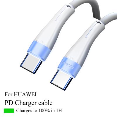 China Fast Charging Speed ​​Wholesale Fast Charging Type-C Line 3A PD DataRoad Support PD 65W Fast Charging Type C Cable for sale