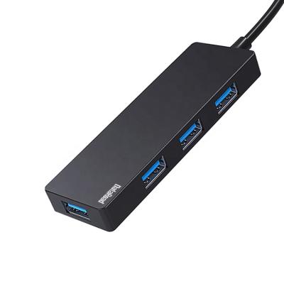 China Popular Electronic DataRoad Product Black USB Hub With 4 Port For Laptop 107X30X11.5mm for sale