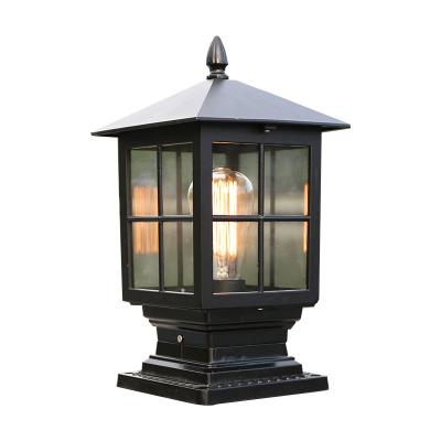 China 2023 Garden European Style Minimalist Outdoor Waterproof Lawn Lamp For Yard Fence Lighting for sale